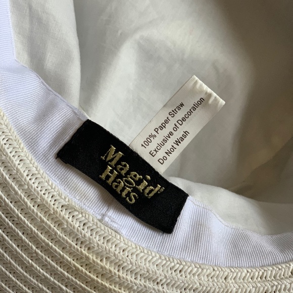 Magid Hats | Black and White Floppy Fashion Hat - Picture 7 of 8